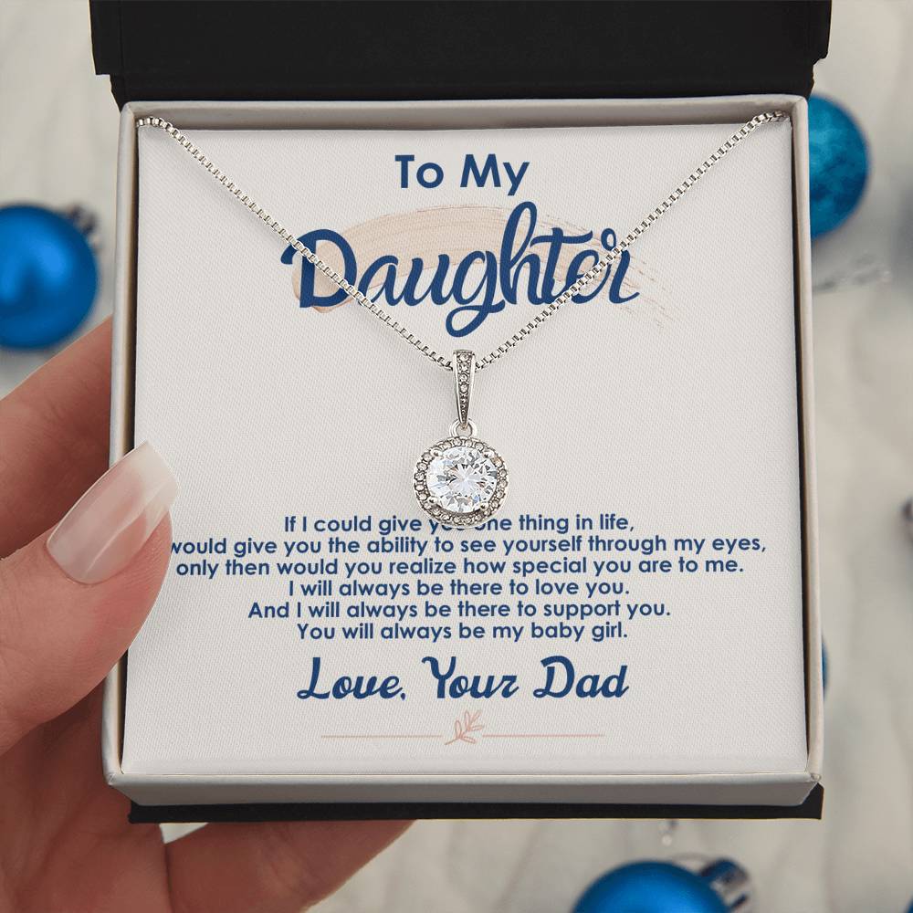 Always Be My Baby Girl - Eternal Hope Necklace - Fallon Gifts