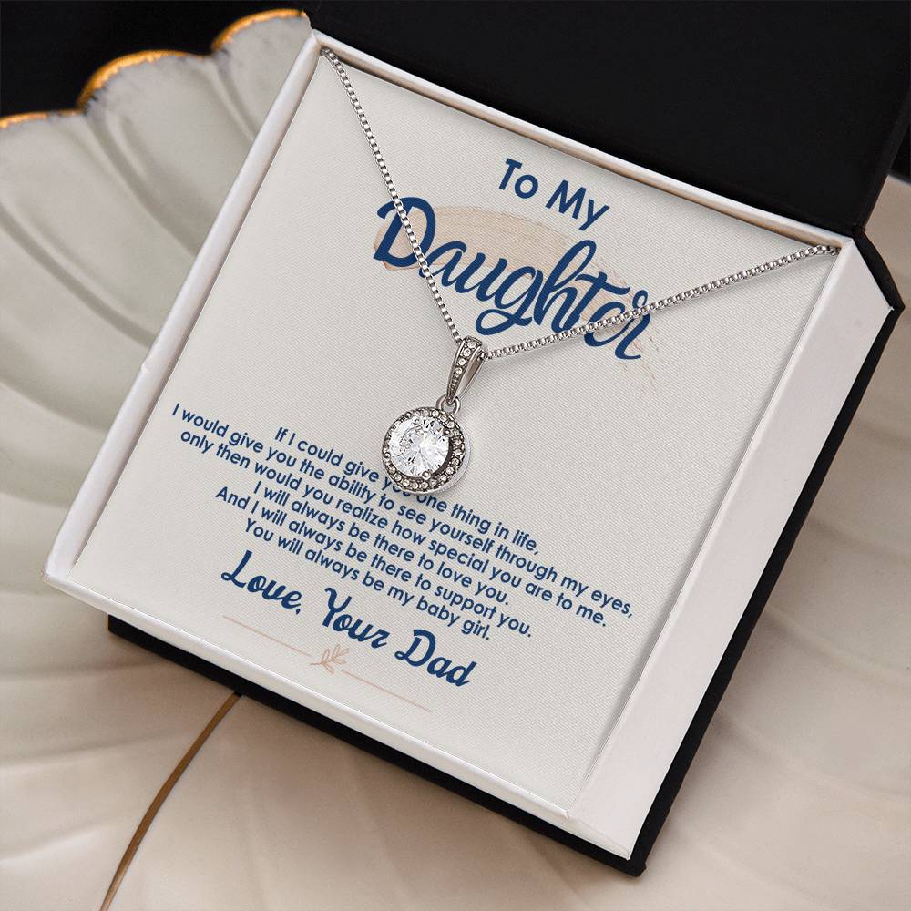 Always Be My Baby Girl - Eternal Hope Necklace - Fallon Gifts