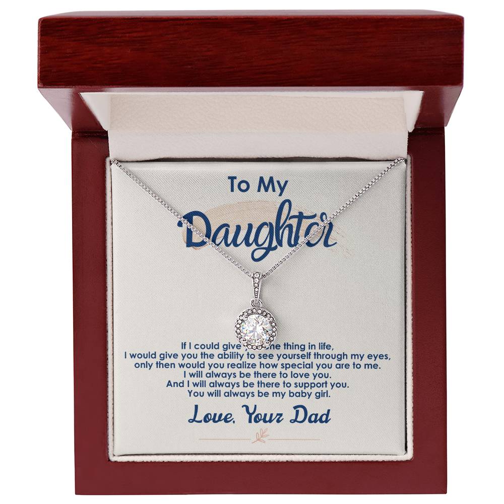 Always Be My Baby Girl - Eternal Hope Necklace - Fallon Gifts