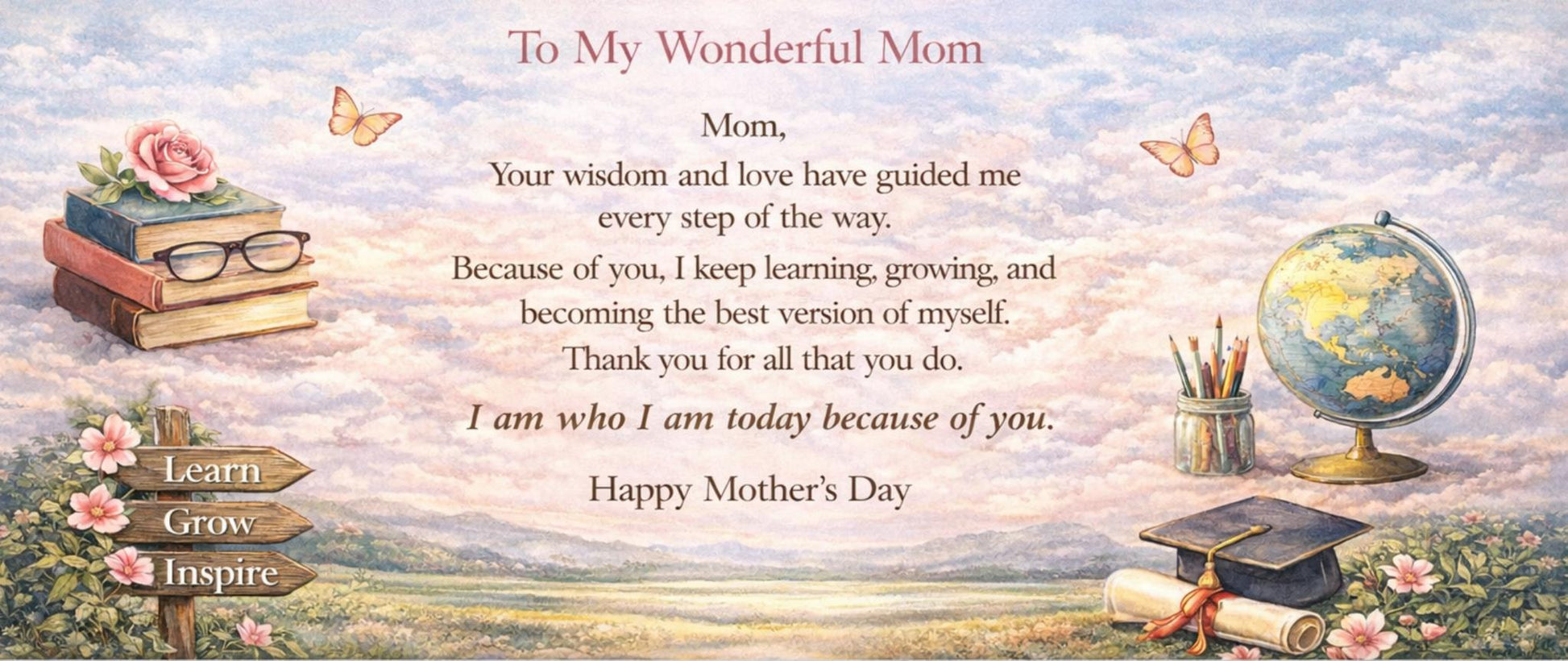 Am Who I Am Because of You Mom Mug - Fallon Gifts