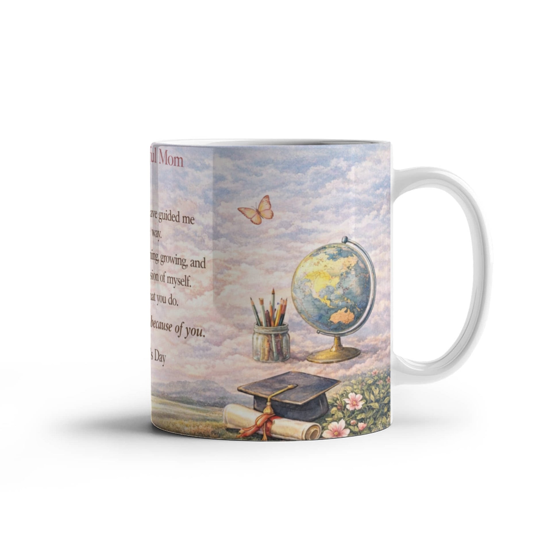 Am Who I Am Because of You Mom Mug - Fallon Gifts