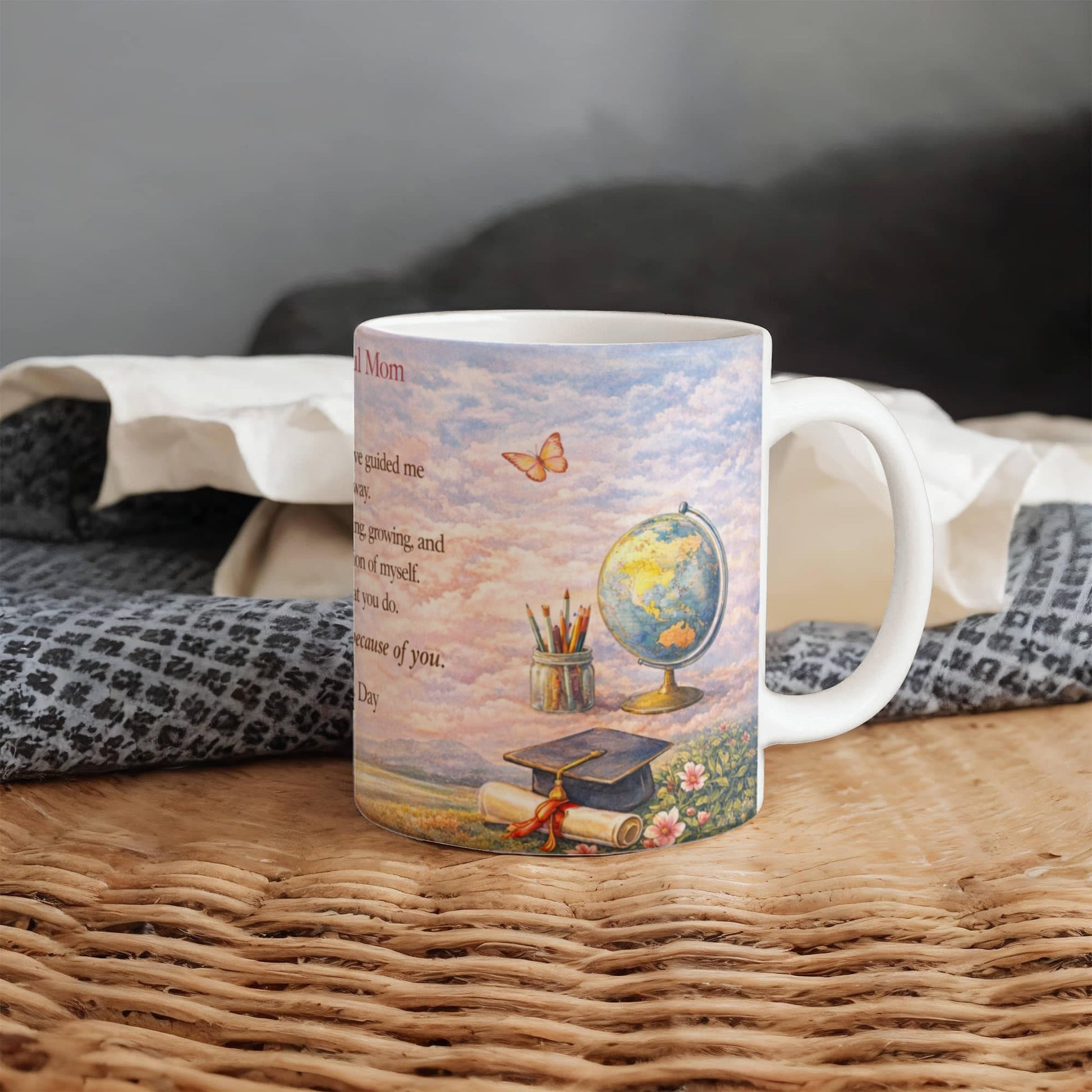 Am Who I Am Because of You Mom Mug - Fallon Gifts