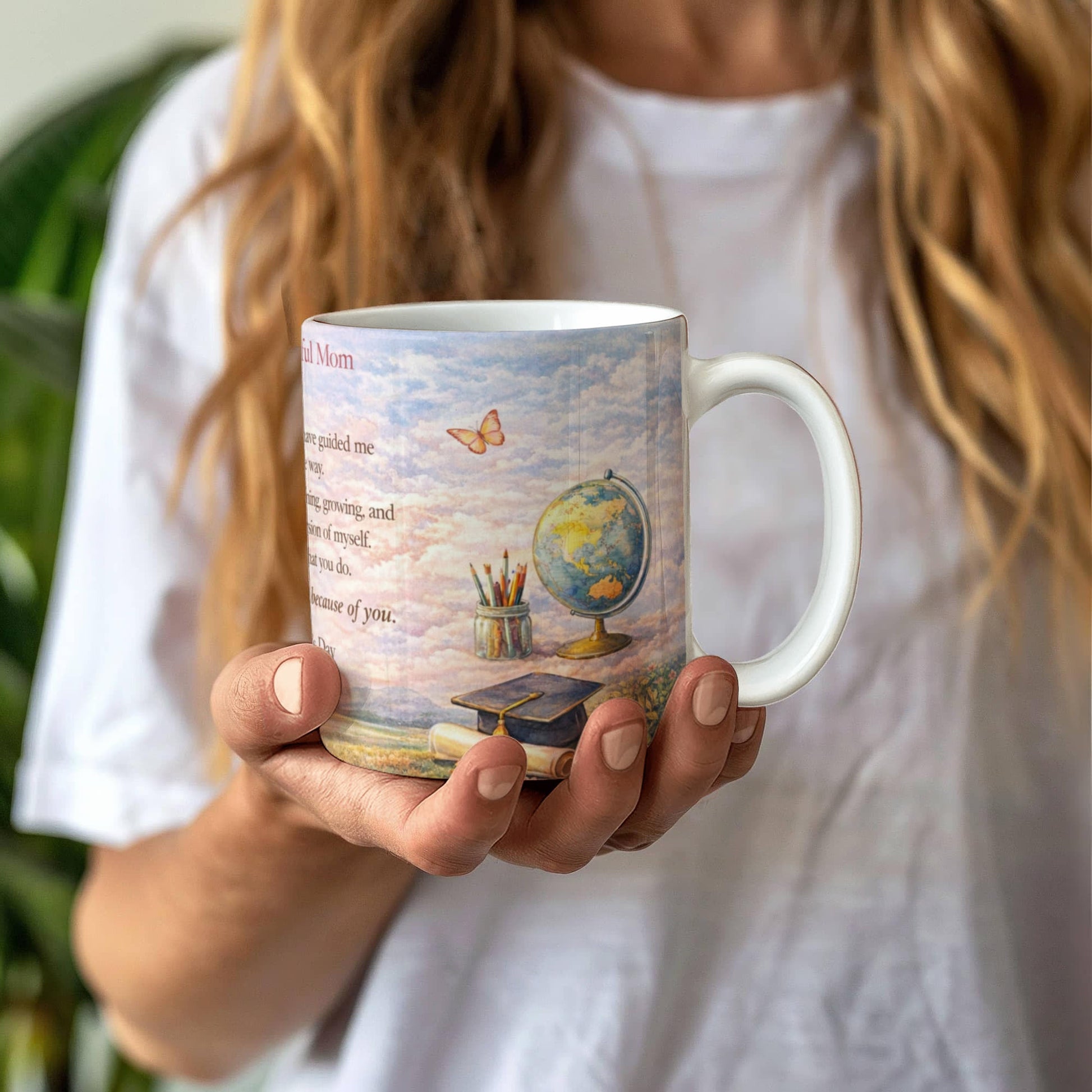 Am Who I Am Because of You Mom Mug - Fallon Gifts