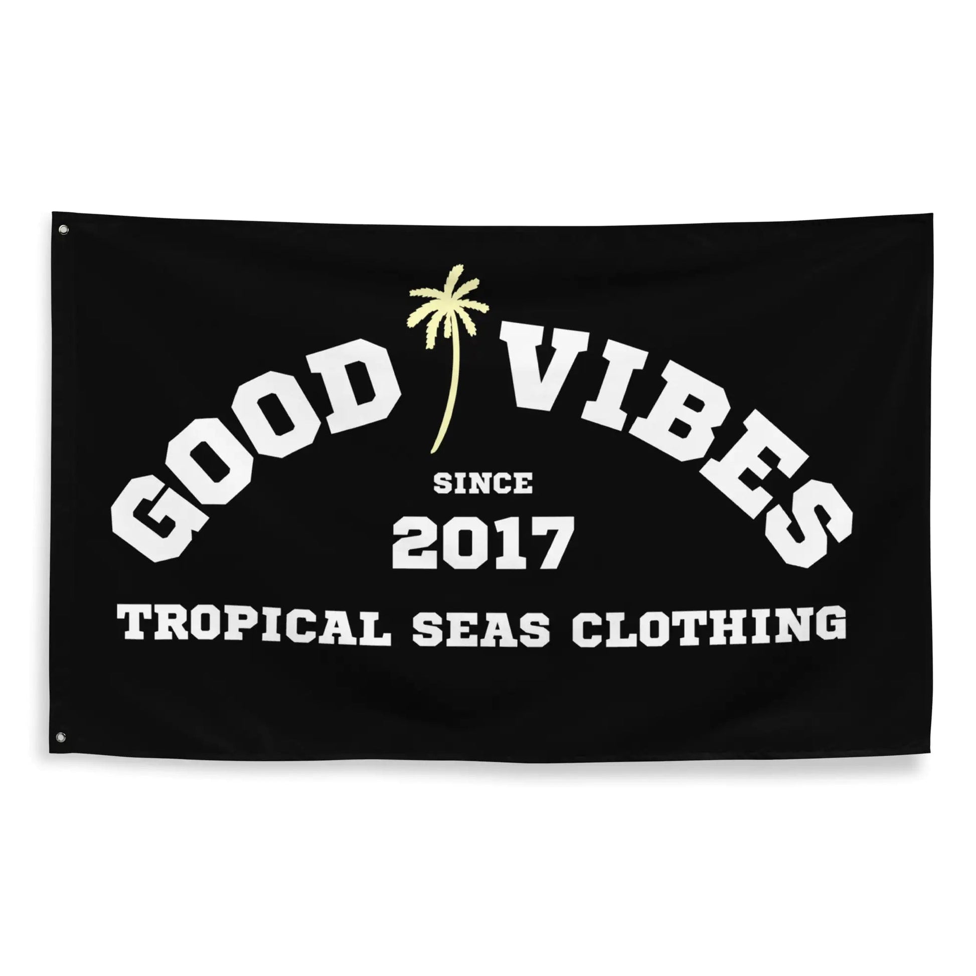 Beachy Good Vibes Flag - Fallon Gifts