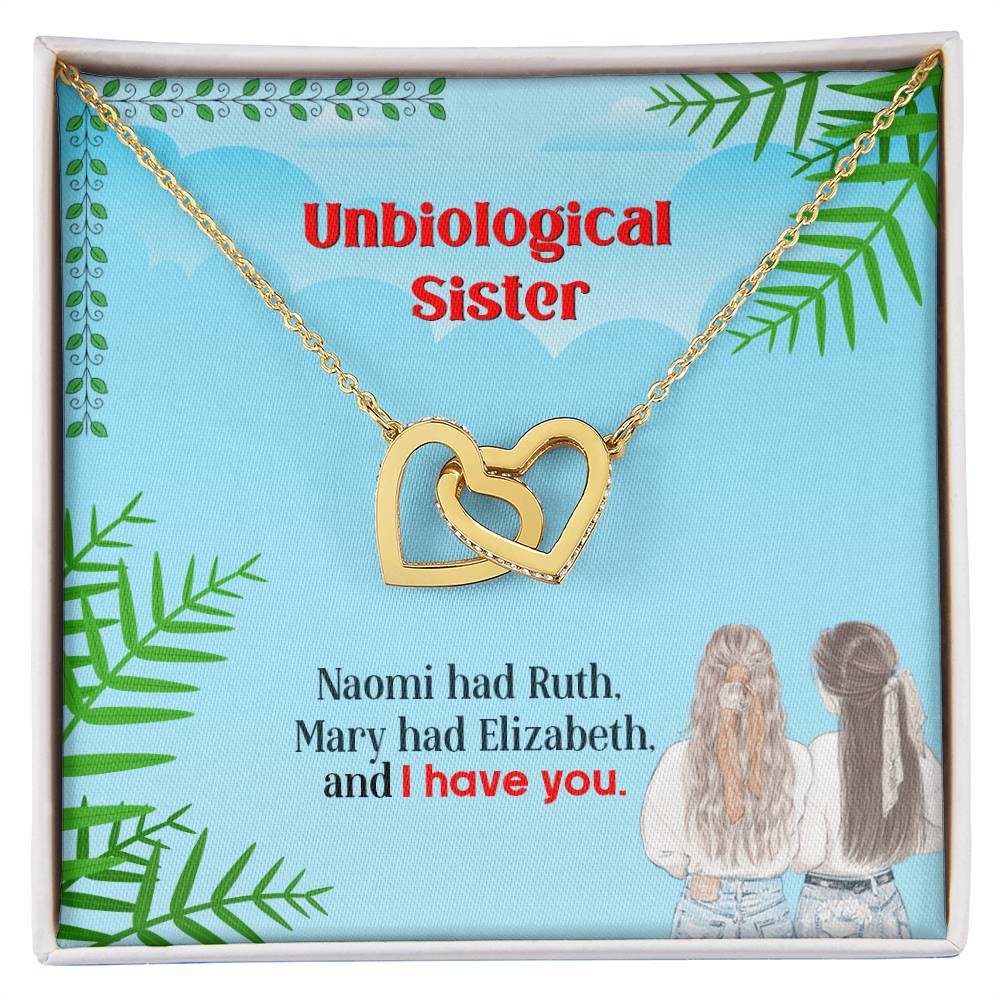 Best Friends - Interlocking Hearts Necklace - Fallon Gifts