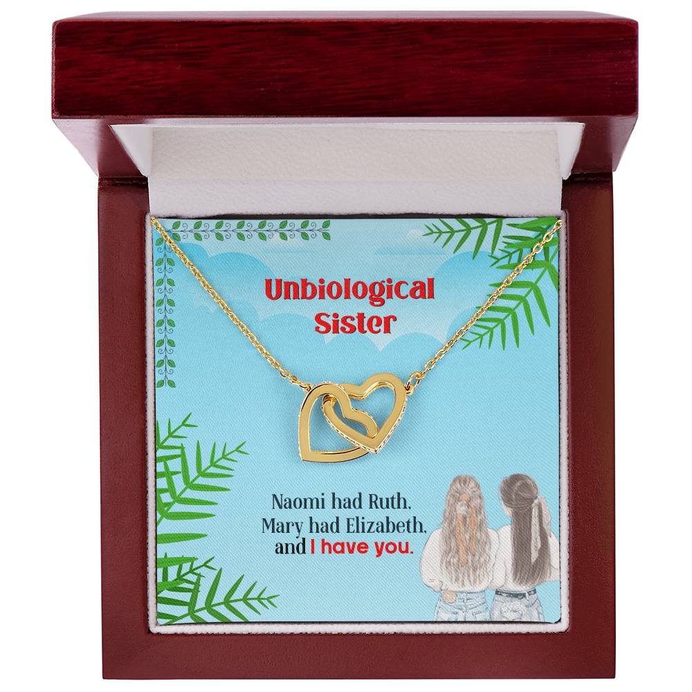 Best Friends - Interlocking Hearts Necklace - Fallon Gifts
