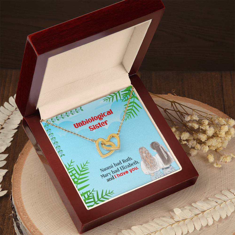 Best Friends - Interlocking Hearts Necklace - Fallon Gifts