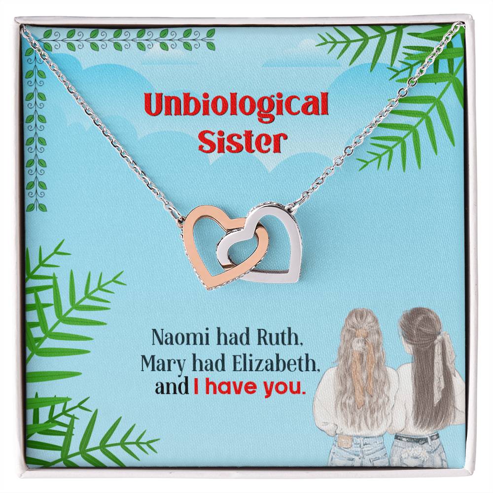 Best Friends - Interlocking Hearts Necklace - Fallon Gifts