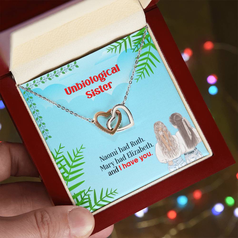 Best Friends - Interlocking Hearts Necklace - Fallon Gifts