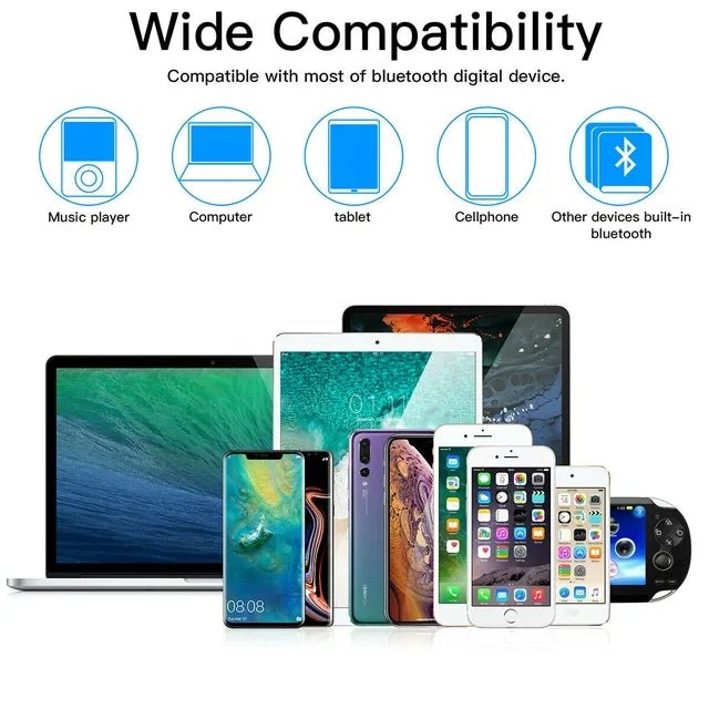 Bluetooth Earpiece Wireless Headset Noise Cancelling Headphones Driver Trucker - Fallon Gifts