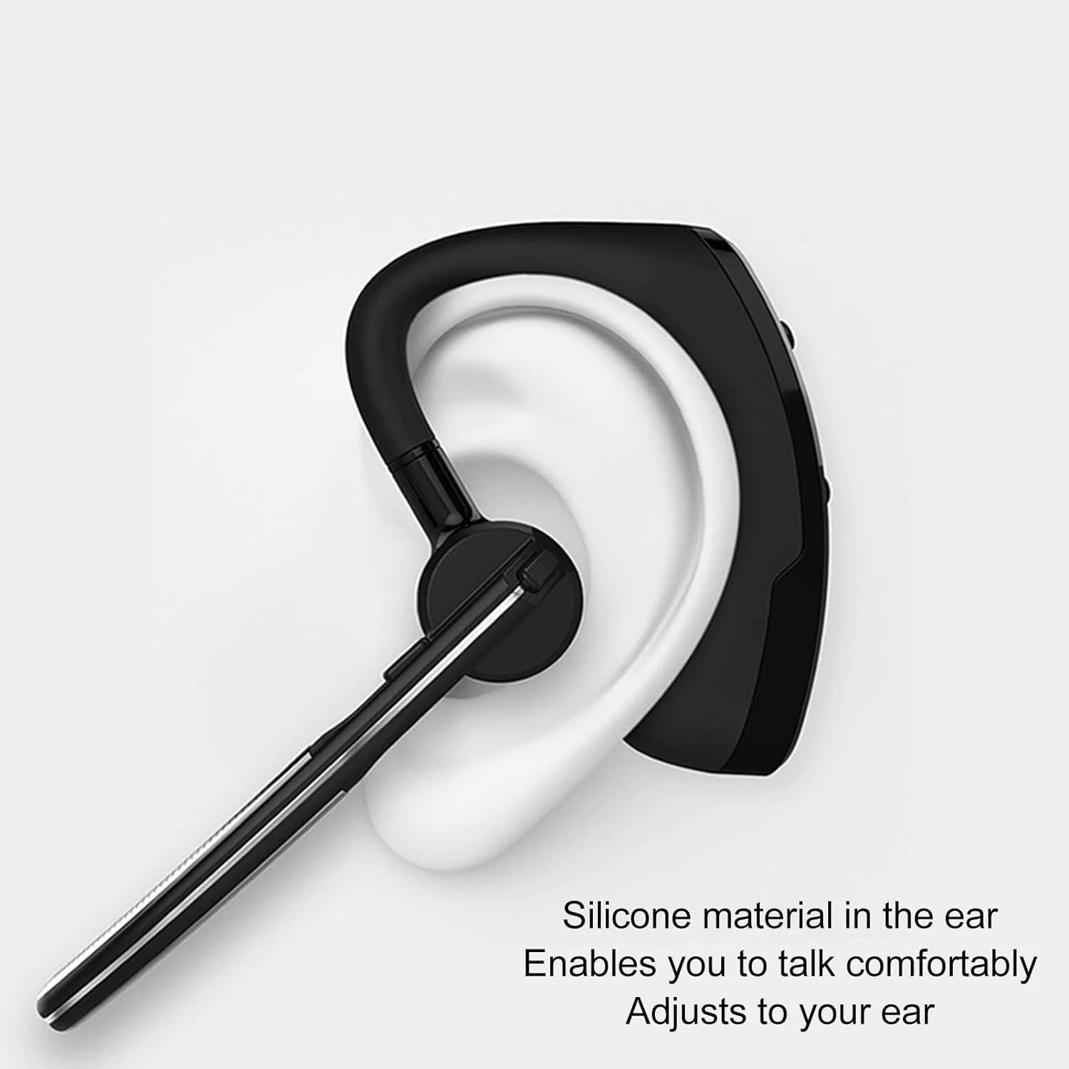 Bluetooth Earpiece Wireless Headset Noise Cancelling Headphones Driver Trucker - Fallon Gifts