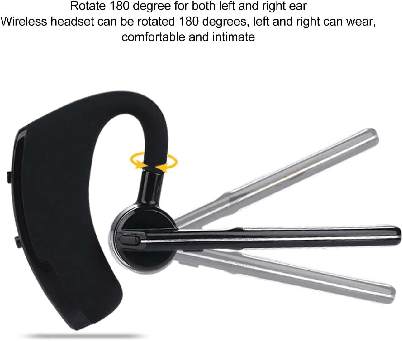 Bluetooth Earpiece Wireless Headset Noise Cancelling Headphones Driver Trucker - Fallon Gifts