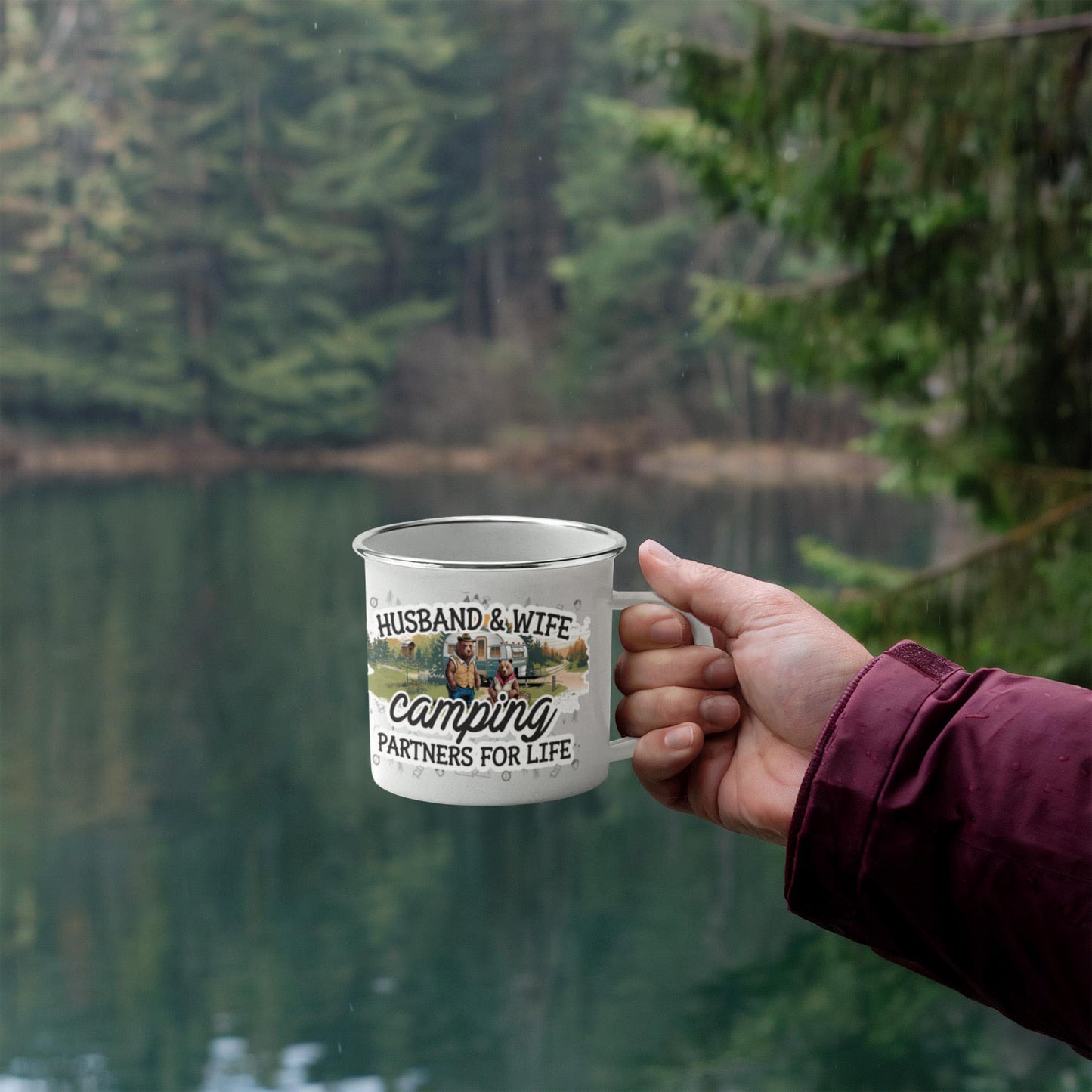 Camping Partners For Life - Camping Mug - Fallon Gifts