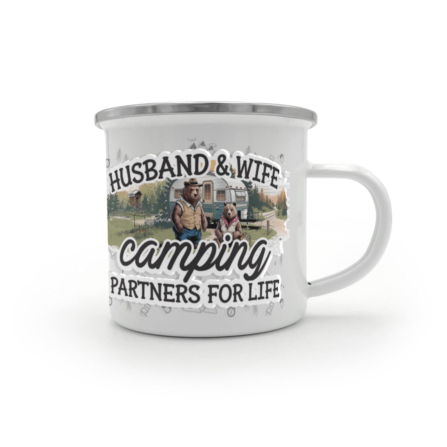 Camping Partners For Life - Camping Mug - Fallon Gifts