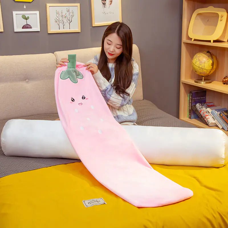 Cartoon Plush Maternity Pillow for Comfort and Support - Fallon Gifts