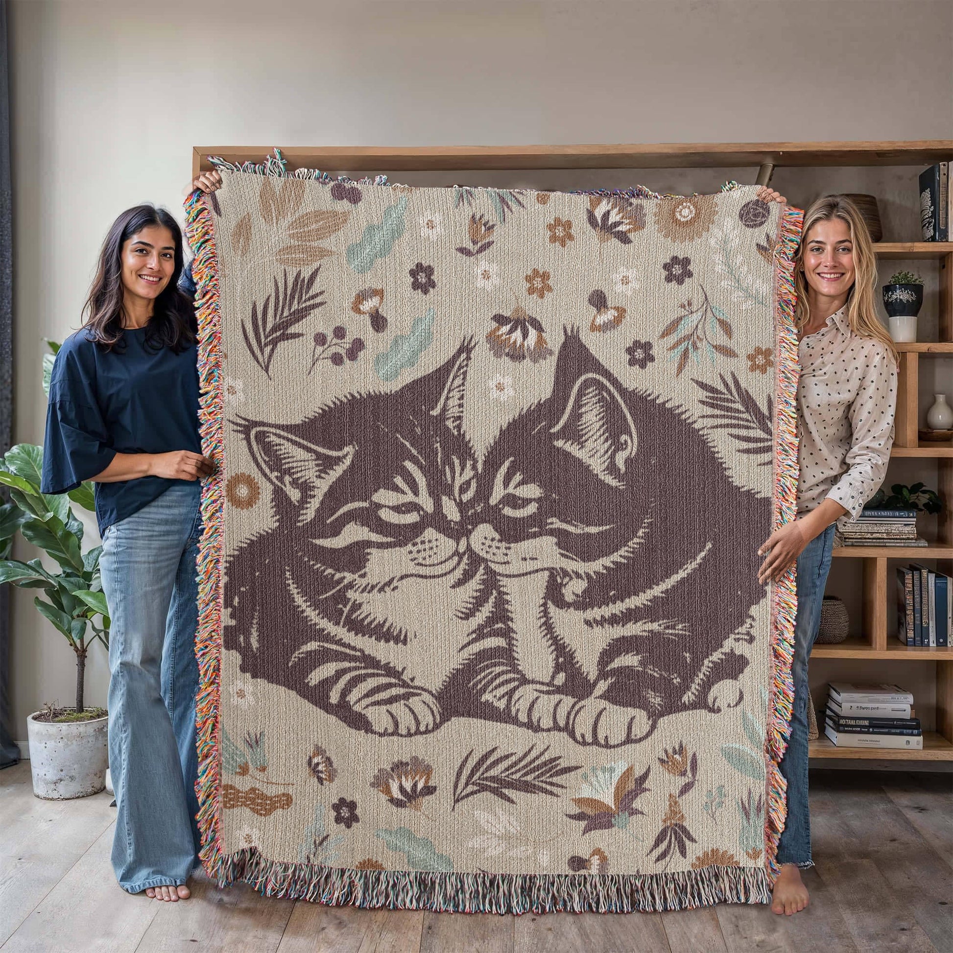 Cat Lovers - Heirloom Blanket - Fallon Gifts