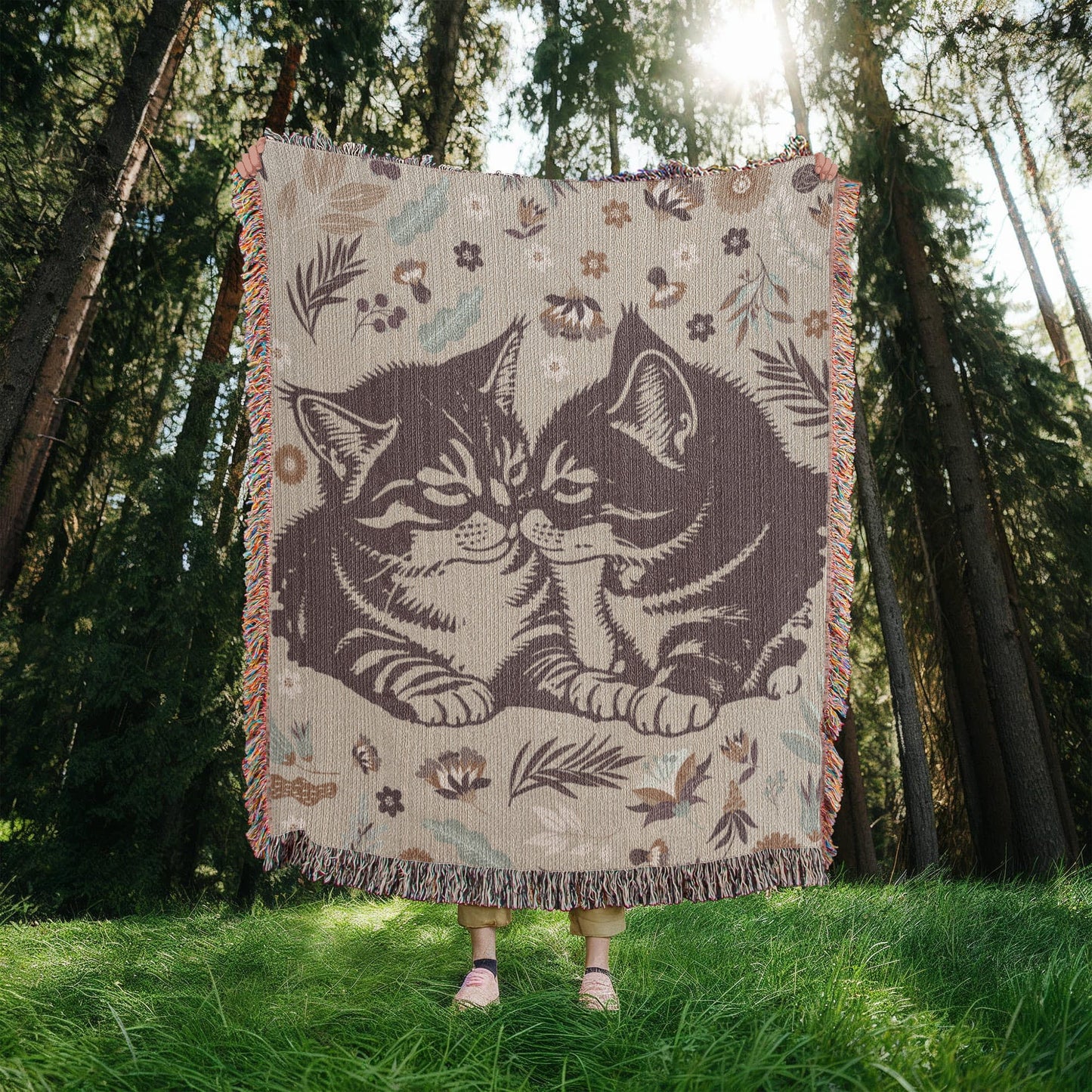 Cat Lovers - Heirloom Blanket - Fallon Gifts