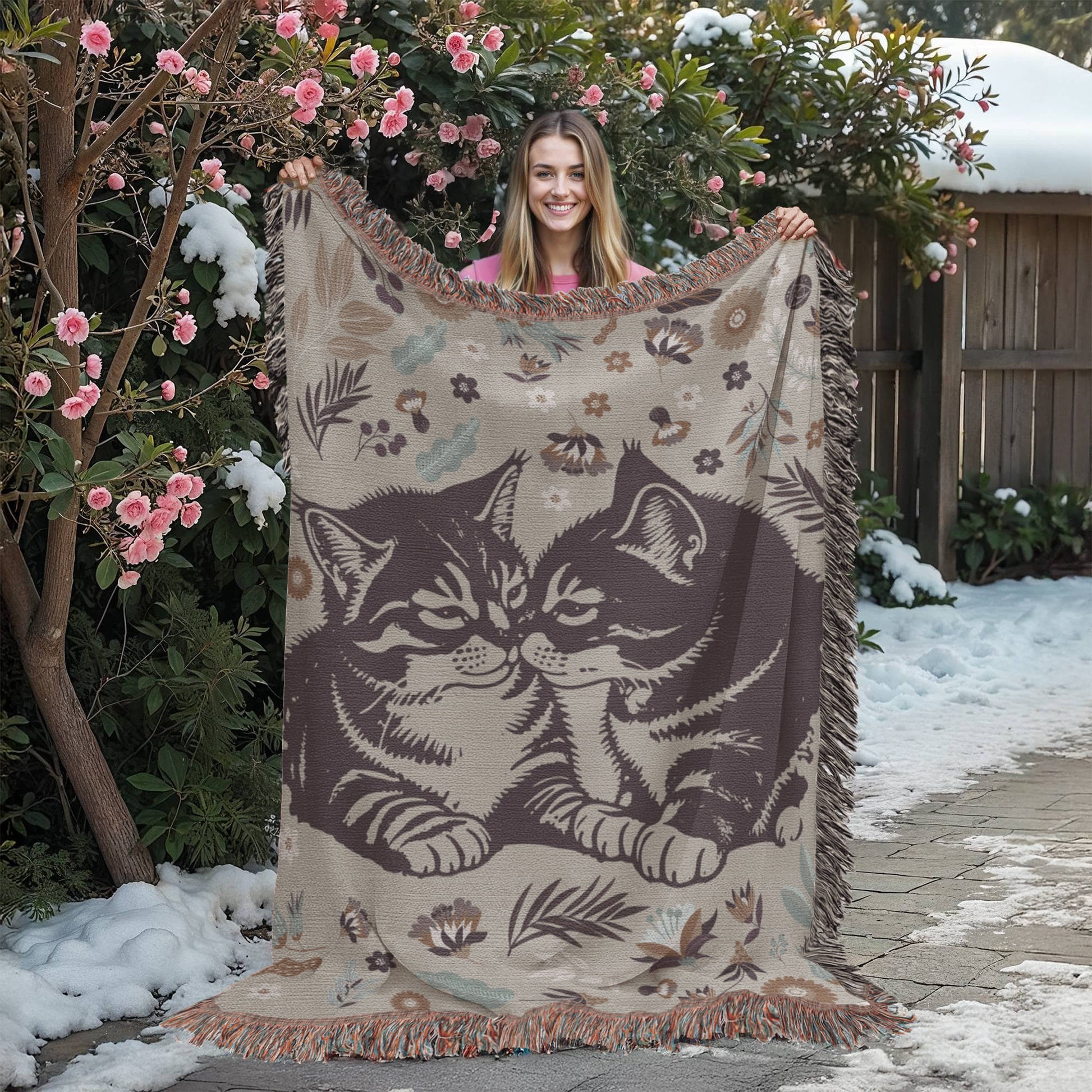 Cat Lovers - Heirloom Blanket - Fallon Gifts