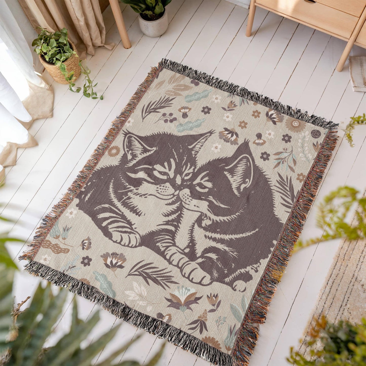 Cat Lovers - Heirloom Blanket - Fallon Gifts