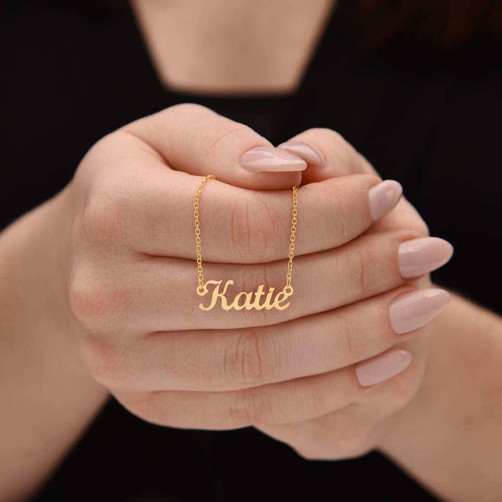 Classic Style Name Necklace - Fallon Gifts