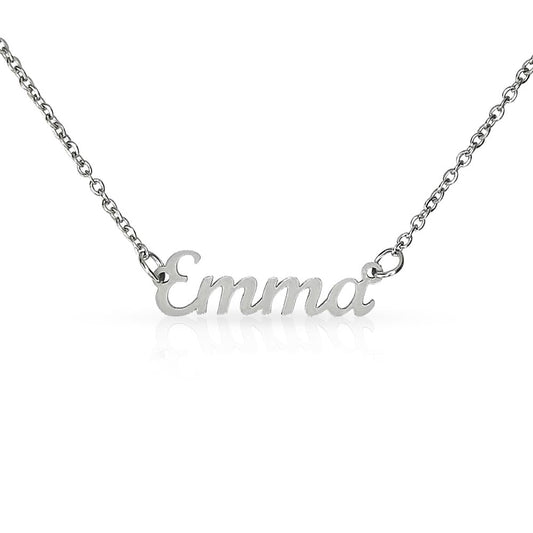 Classic Style Name Necklace - Fallon Gifts