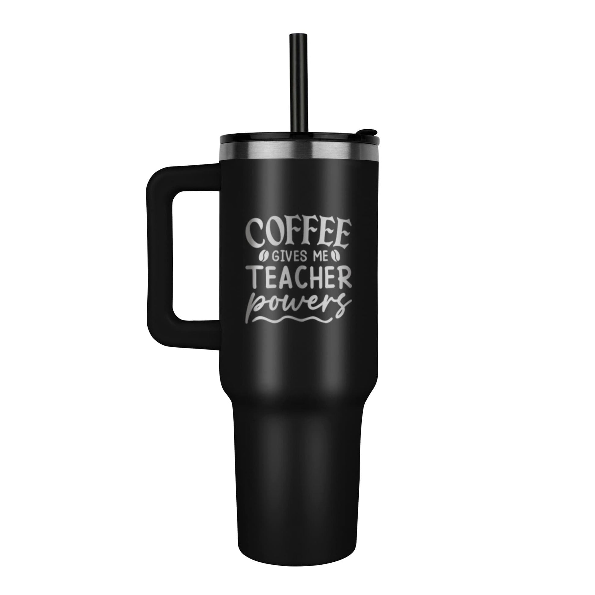 Coffee Gives Me Powers Teacher Mug - Fallon Gifts