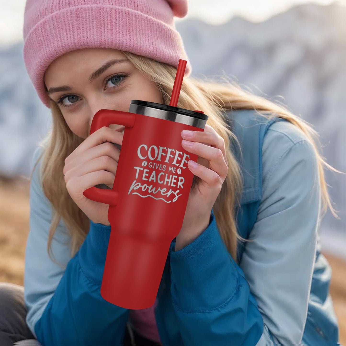 Coffee Gives Me Powers - Teachers Mug - Fallon Gifts