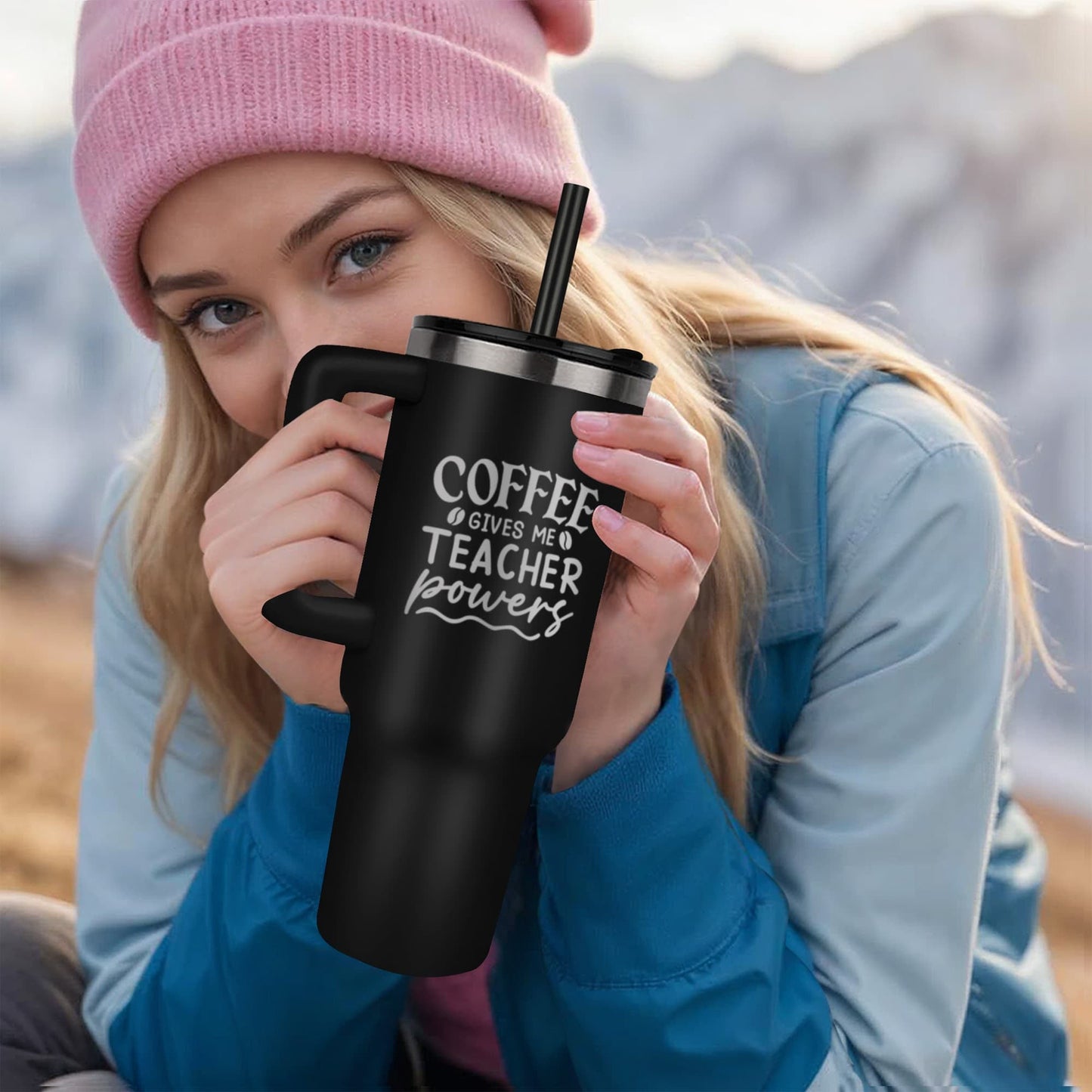 Coffee Gives Me Powers - Teachers Mug - Fallon Gifts