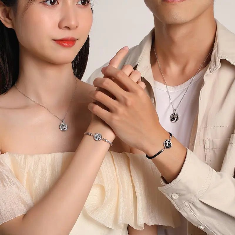 Creative Niche Design Couple Bracelet by Yiluyouyou - Fallon Gifts