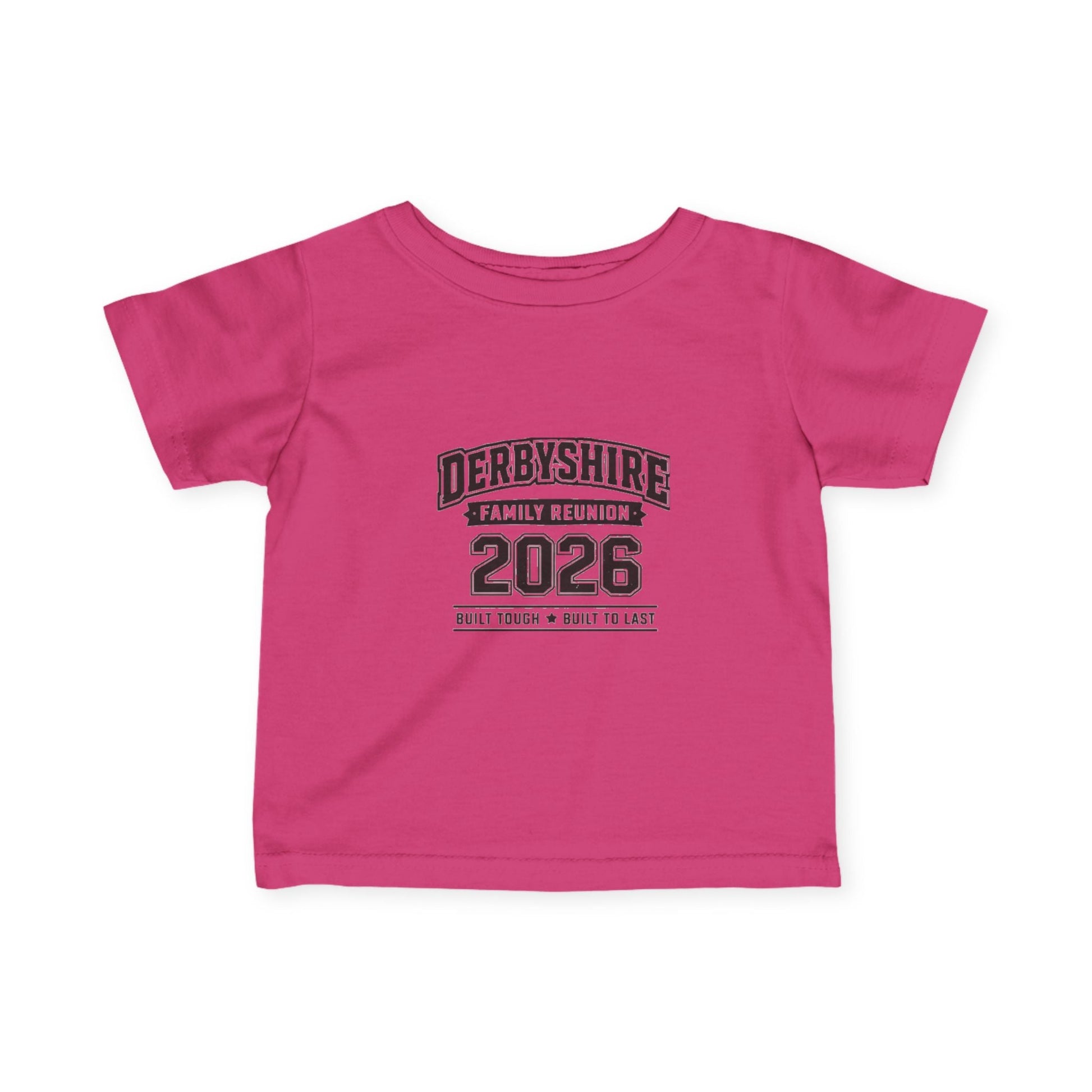 Derbyshire Family Reunion 2026 Baby T-Shirt - Fallon Gifts