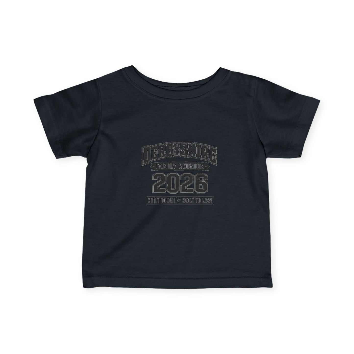 Derbyshire Family Reunion 2026 Baby T-Shirt - Fallon Gifts