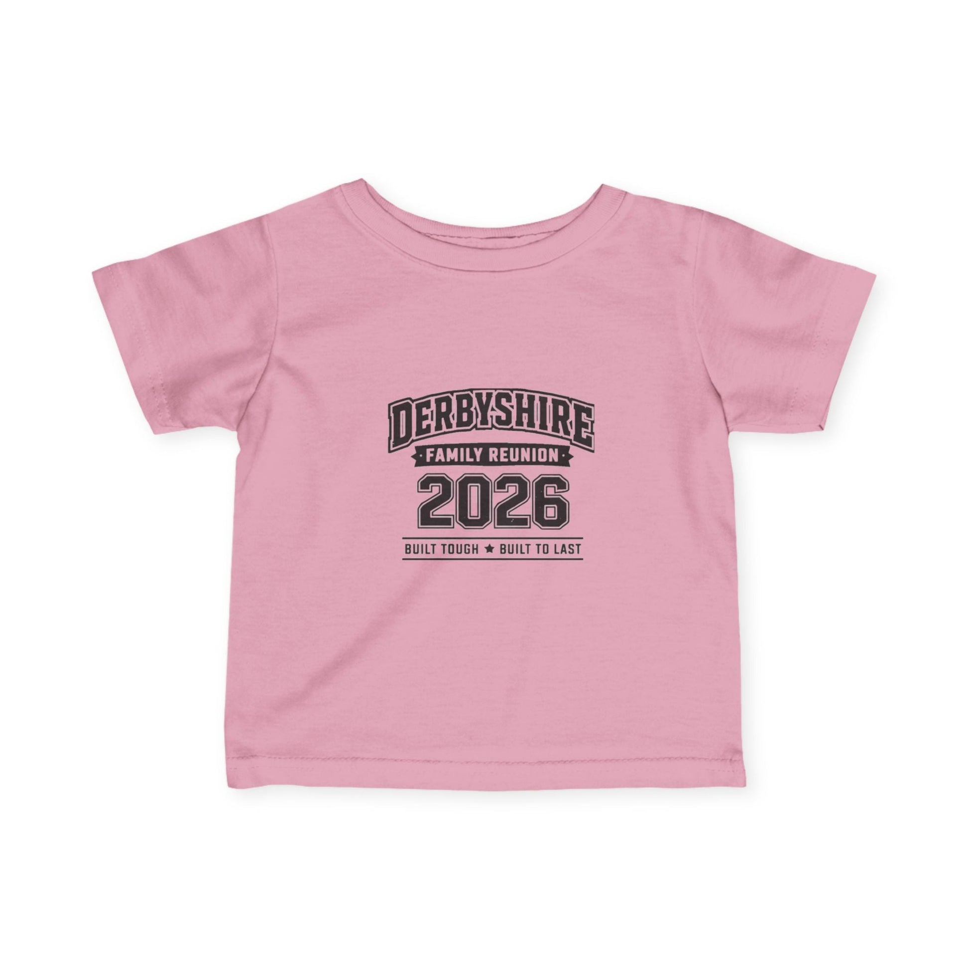 Derbyshire Family Reunion 2026 Baby T-Shirt - Fallon Gifts