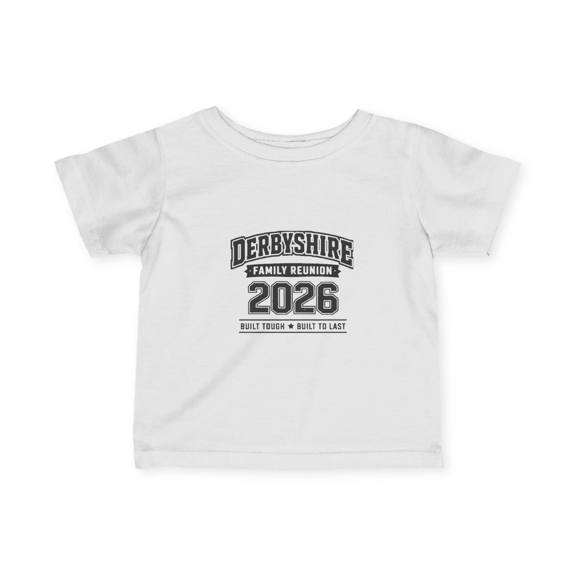 Derbyshire Family Reunion 2026 Baby T-Shirt - Fallon Gifts