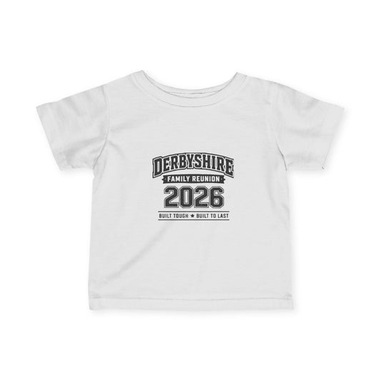 Derbyshire Family Reunion 2026 Baby T-Shirt - Fallon Gifts
