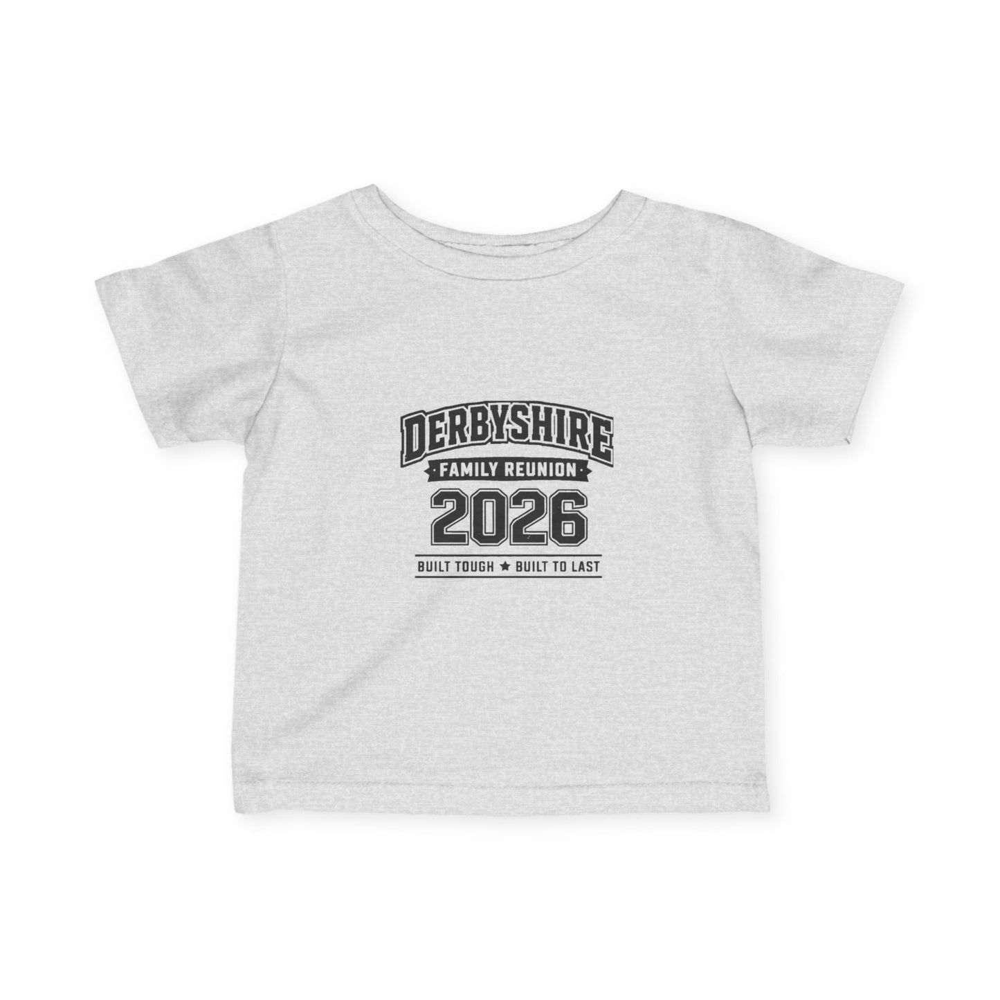 Derbyshire Family Reunion 2026 Baby T-Shirt - Fallon Gifts