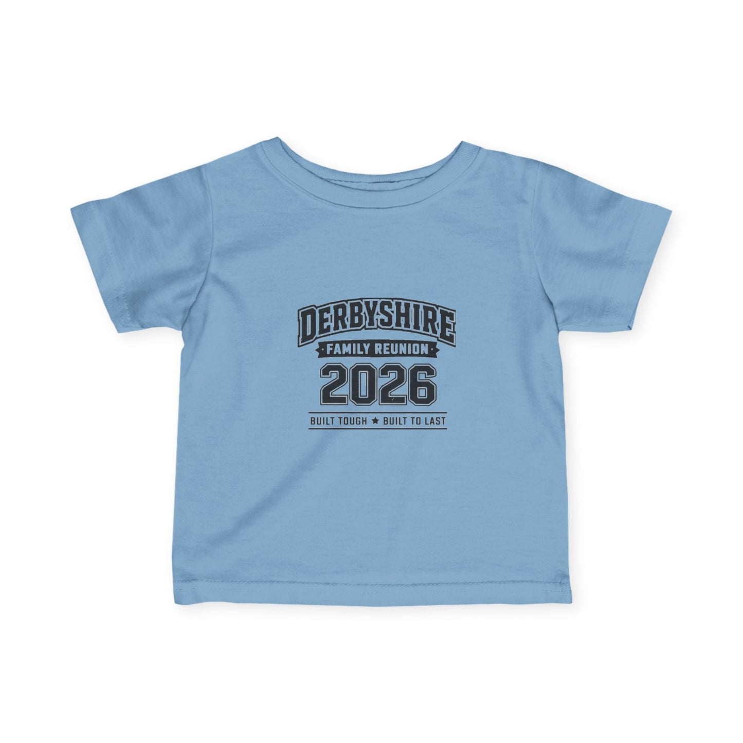 Derbyshire Family Reunion 2026 Baby T-Shirt - Fallon Gifts