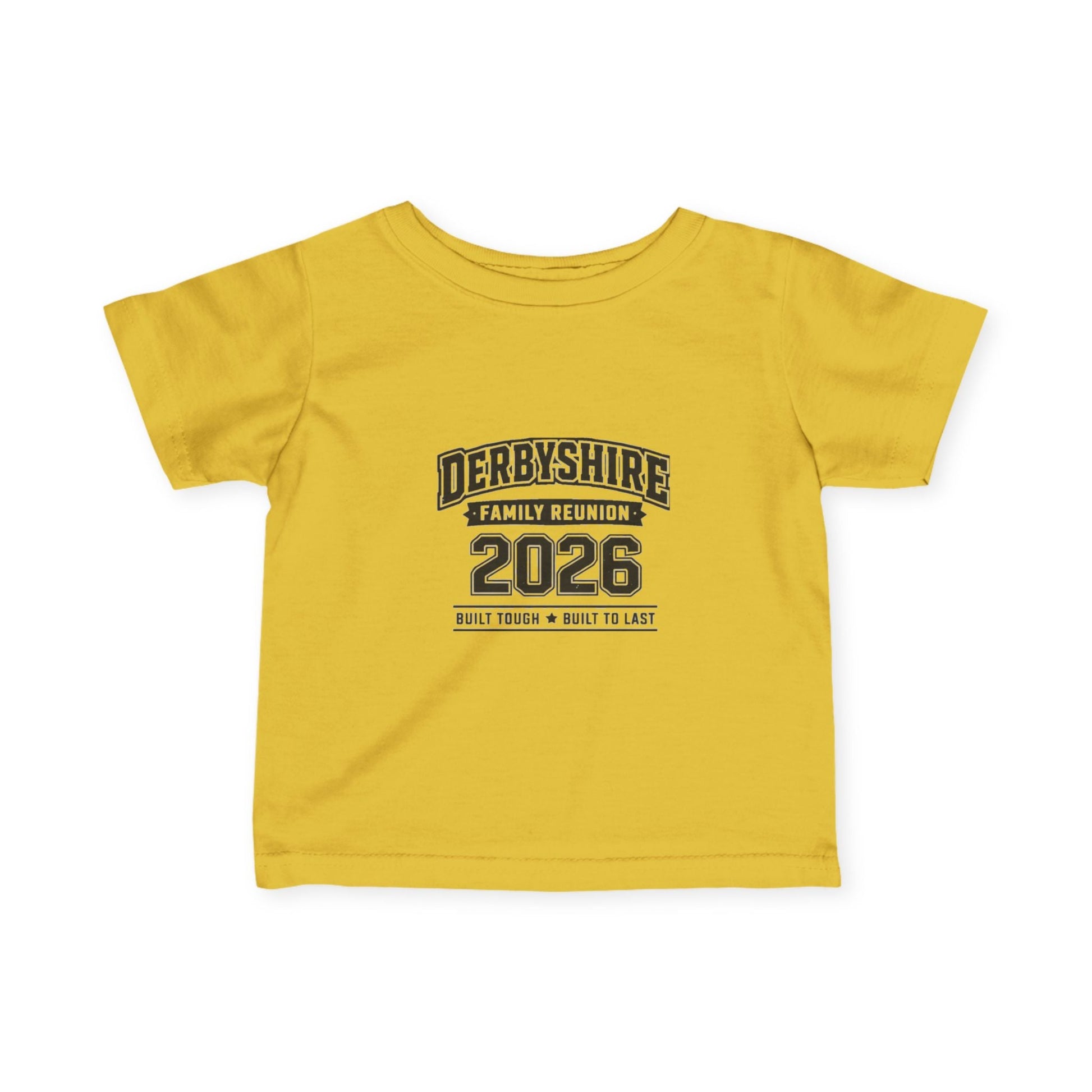 Derbyshire Family Reunion 2026 Baby T-Shirt - Fallon Gifts