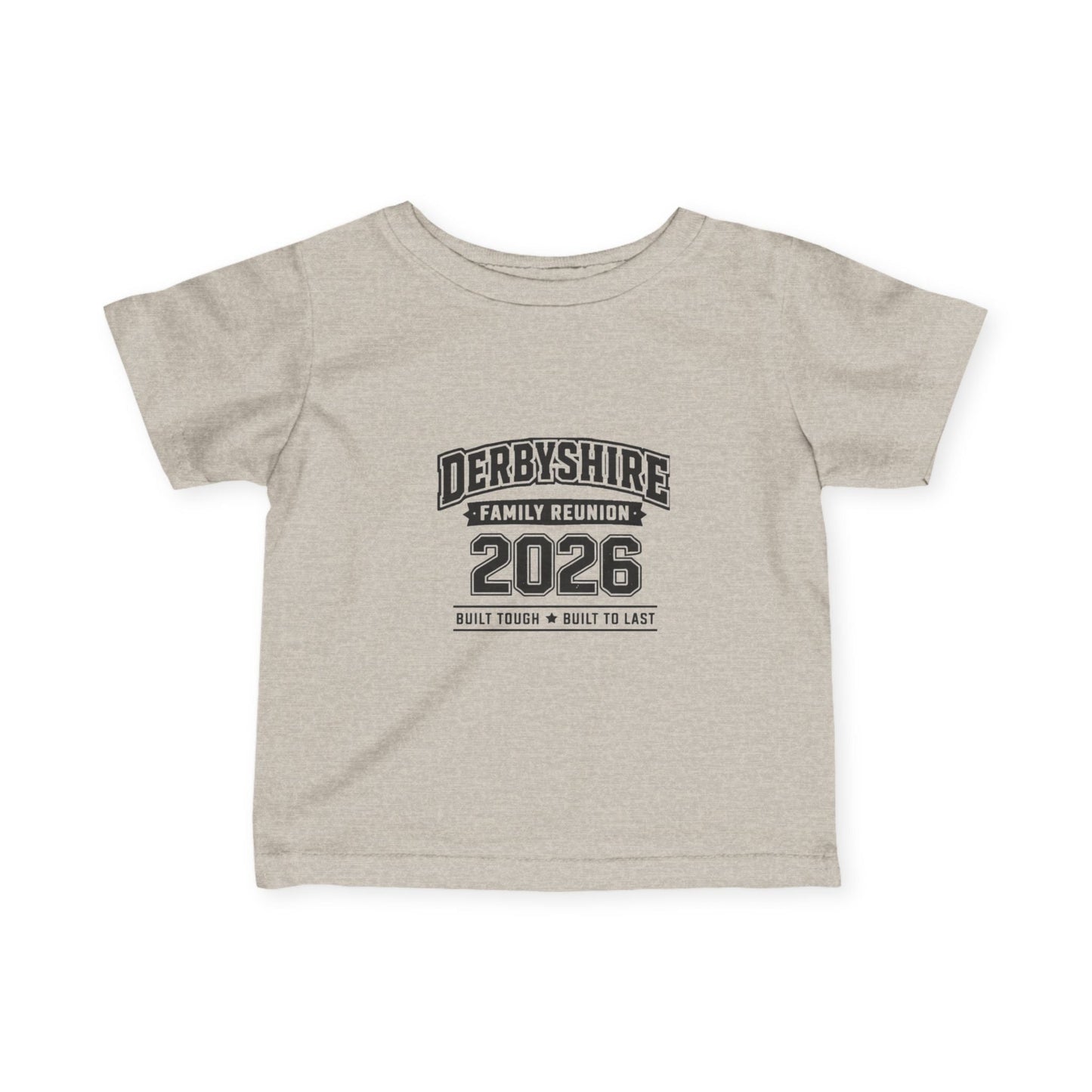 Derbyshire Family Reunion 2026 Baby T-Shirt - Fallon Gifts