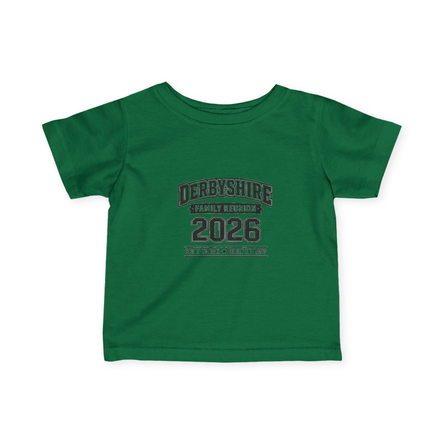 Derbyshire Family Reunion 2026 Baby T-Shirt - Fallon Gifts