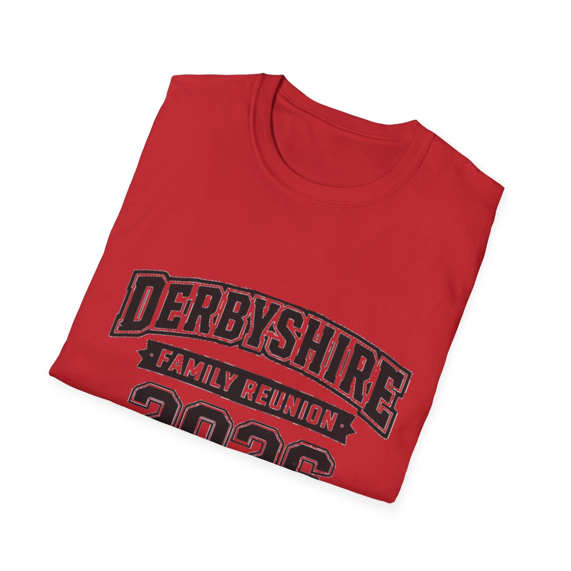 Derbyshire Family Reunion 2026 Built Tough T-Shirt - Fallon Gifts