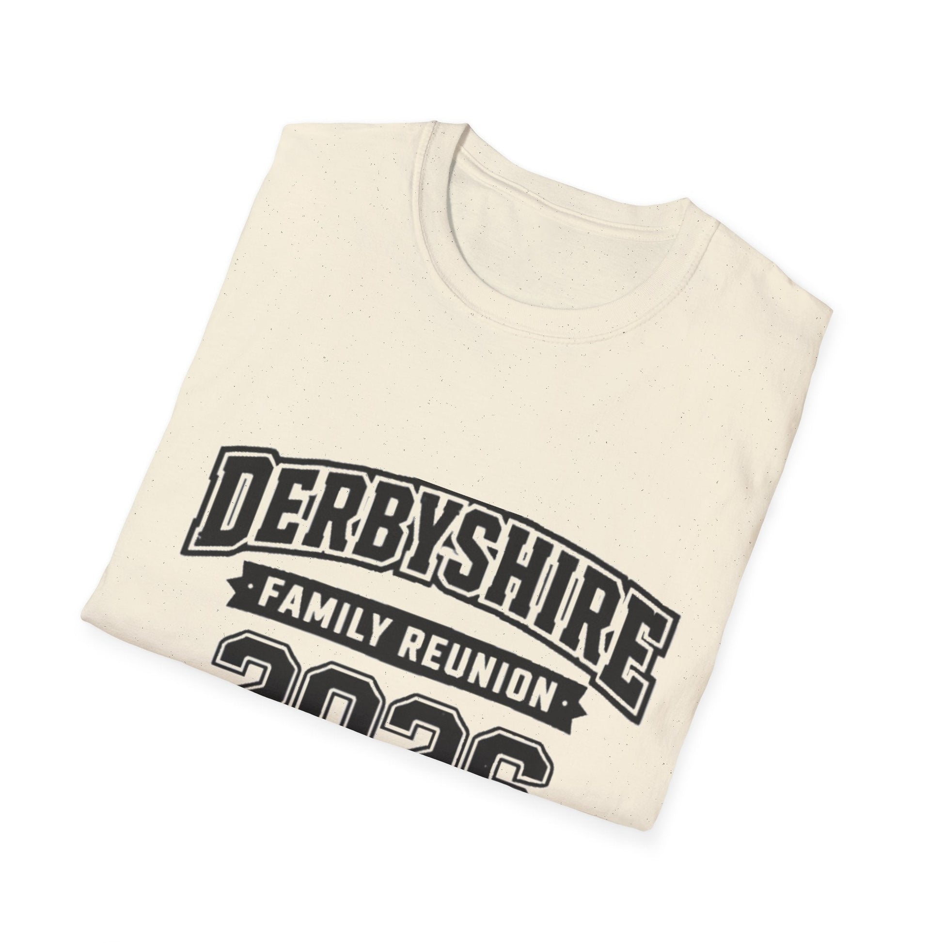 Derbyshire Family Reunion 2026 Built Tough T-Shirt - Fallon Gifts
