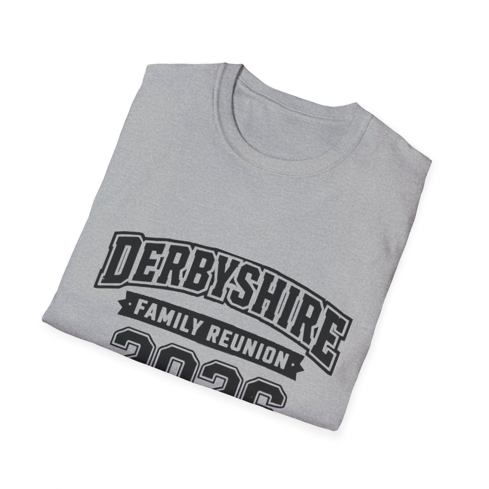 Derbyshire Family Reunion 2026 Built Tough T-Shirt - Fallon Gifts