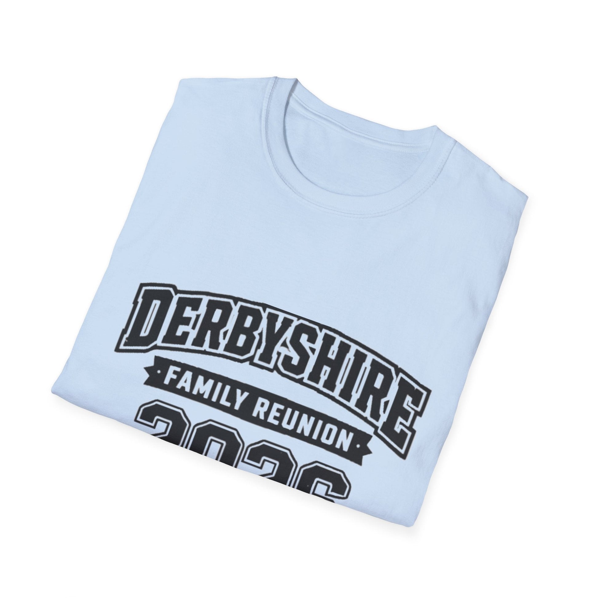 Derbyshire Family Reunion 2026 Built Tough T-Shirt - Fallon Gifts