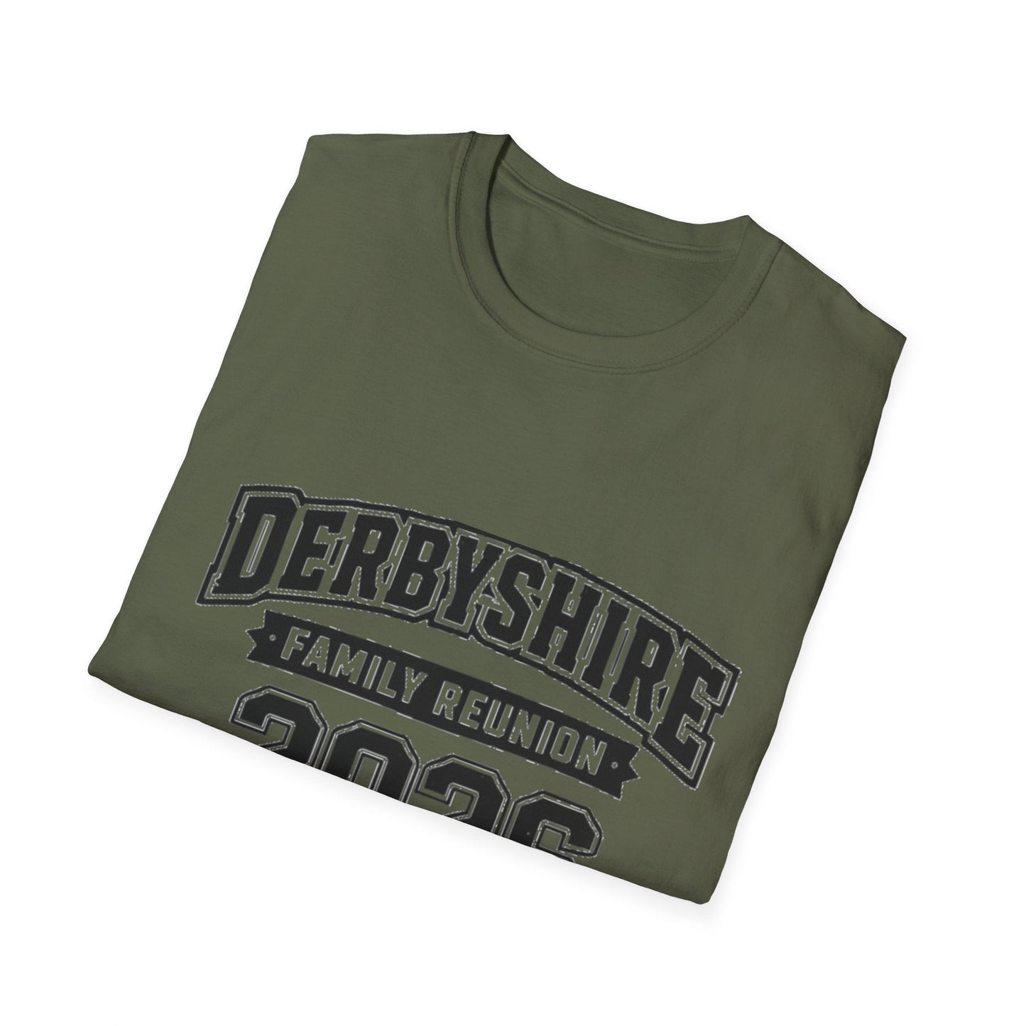 Derbyshire Family Reunion 2026 Built Tough T-Shirt - Fallon Gifts