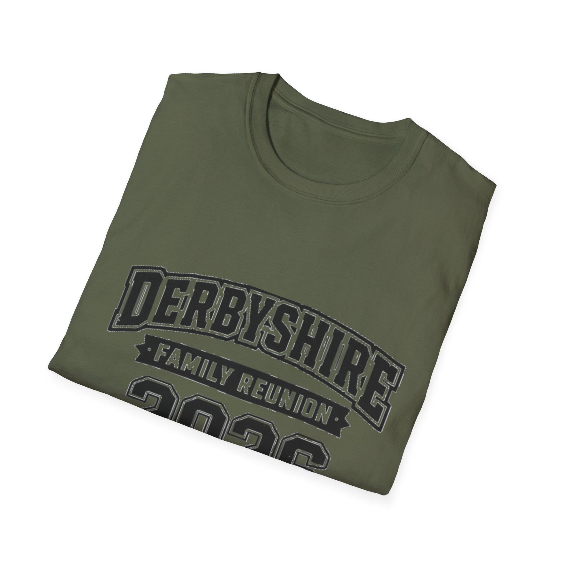 Derbyshire Family Reunion 2026 Built Tough T-Shirt - Fallon Gifts