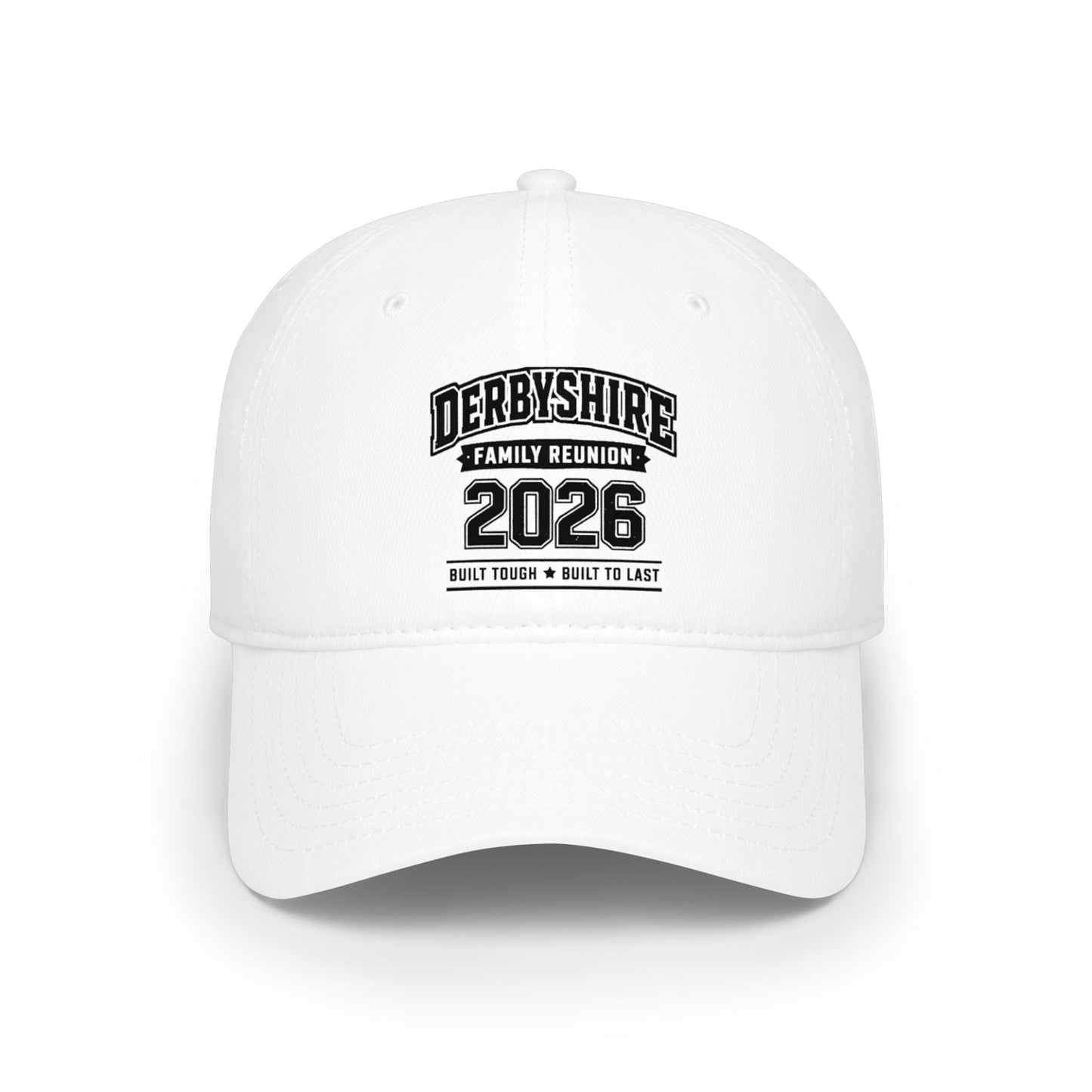 Derbyshire Family Reunion 2026 Embroidered Cap - Fallon Gifts
