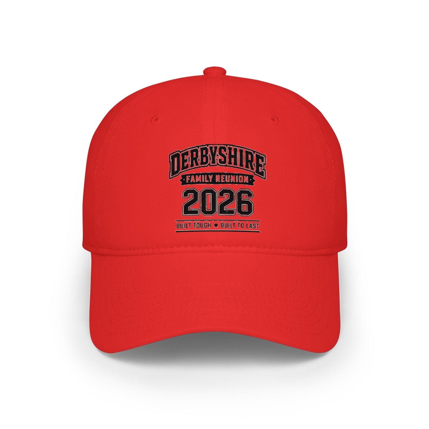 Derbyshire Family Reunion 2026 Embroidered Cap - Fallon Gifts