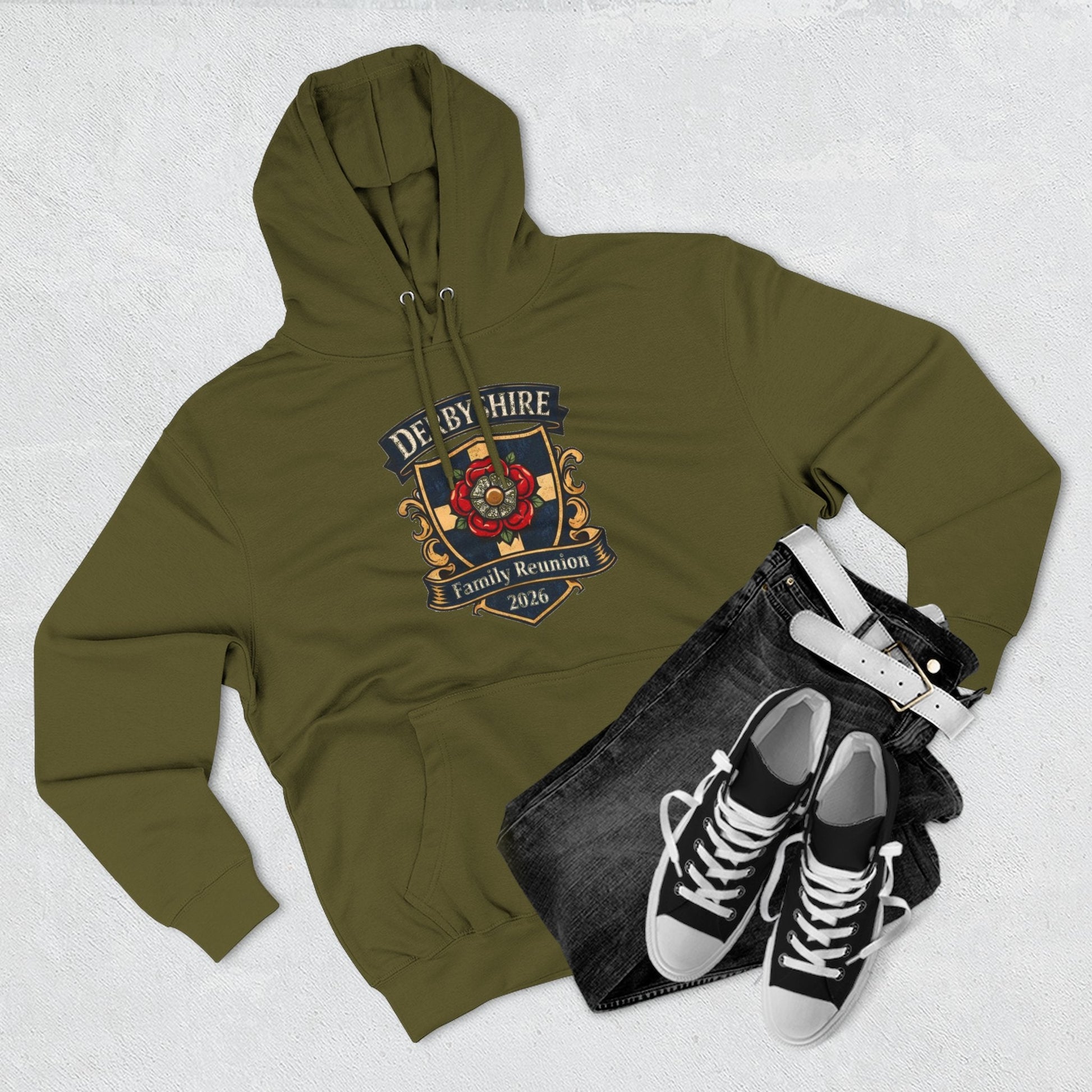 Derbyshire Family Reunion 2026 Hoodie Pullover - Fallon Gifts