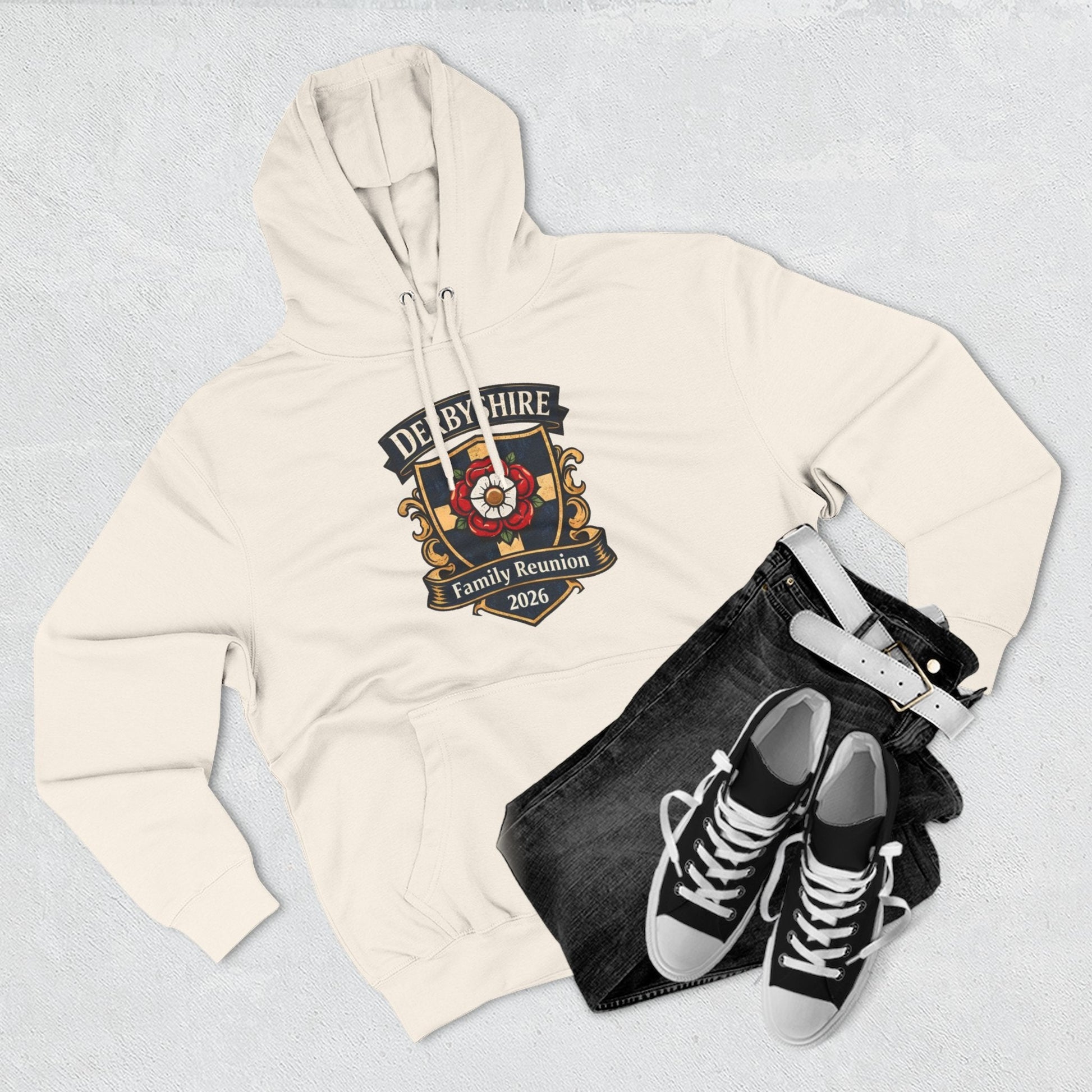 Derbyshire Family Reunion 2026 Hoodie Pullover - Fallon Gifts
