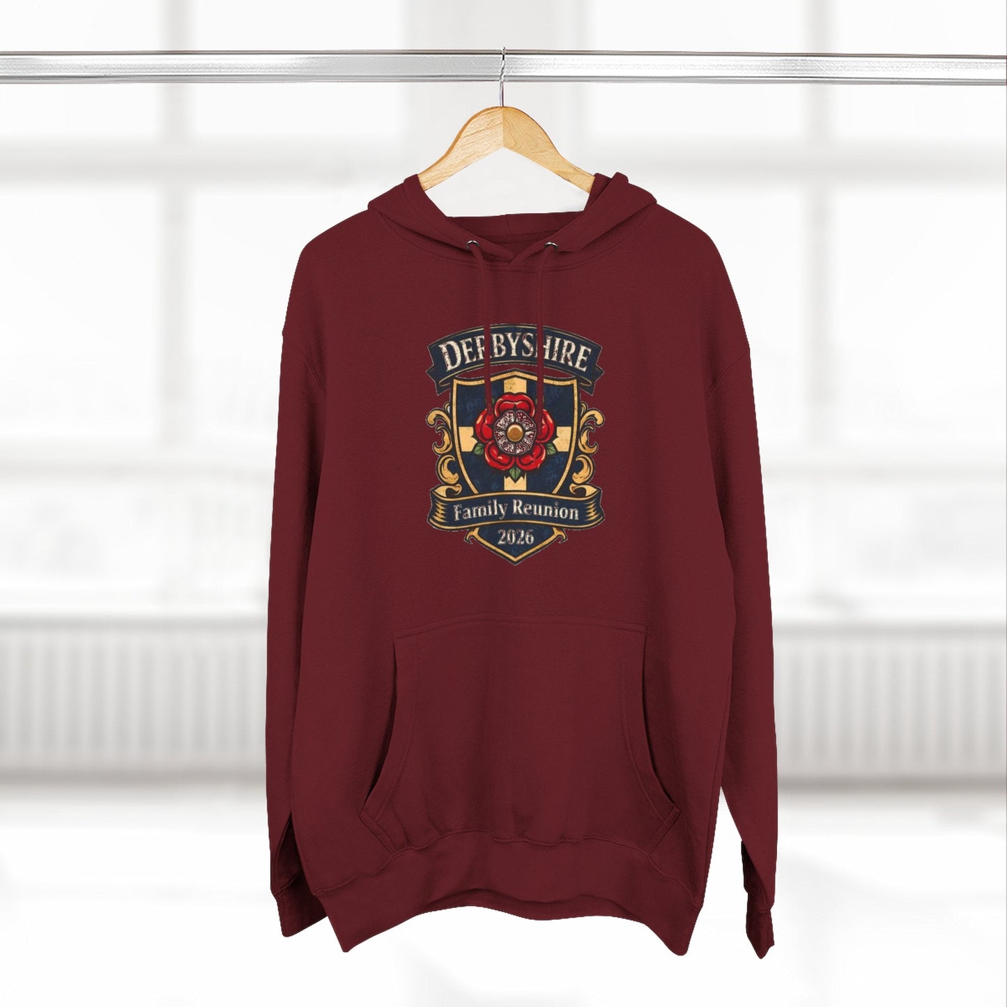Derbyshire Family Reunion 2026 Hoodie Pullover - Fallon Gifts
